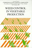 Weed control in vegetable production