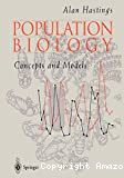 Population biology. Concepts and models