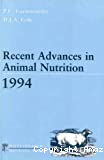 Recent advances in animal nutrition. 1994