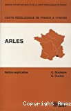 Carte pédologique de france à moyenne échelle : Arles