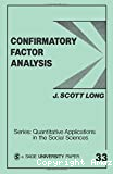 Confirmatory factor analysis