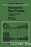 Amazonian rain forests. Ecosystem disturbance and recovery