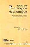 Revue de philosophie économique : recherches et débats en économie, philosophie et sciences sociales