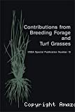 Contributions from breeding forage and turf grasses