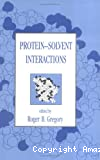 Protein-solvent interactions