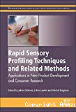 Rapid sensory profiling techniques and related methods. Applications in new product development and consumer research