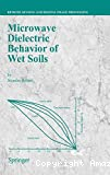 Microwave dielectric behaviour of wet soils