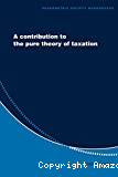A contribution to the pure theory of taxation