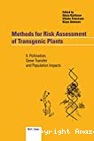 Methods for risk assessment of transgenic plants. 2. Pollination, gene-transfer and population impacts