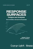 Response surfaces. Designs and analyses
