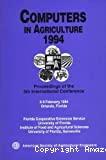 Computers in agriculture 1994 : Proceedings of the 5 th international conference