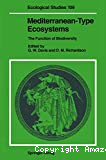 Mediterranean type ecosystems. The function of biodiversity