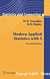 Modern applied statistics with S