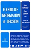 Flexibilité information et décision