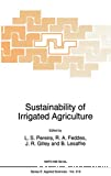 Sustainability of irrigated agriculture