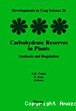 Carbohydrate réserves in plants. Synthesis and regulation