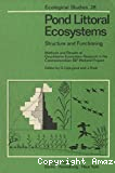 Pond littoral ecosystems: structure and functioning