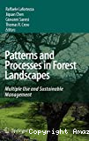 Patterns and processes in forest landscapes: multiple use and sustainable management