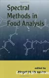 Spectral methods in food analysis
