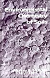 Environmental chemistry of soils