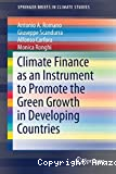 Climate finance as an instrument to promote the green growth in developing countries