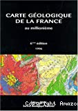 Carte géologique de la France au millionième