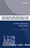 Exploration and analysis of DNA microarray and protein array data