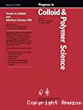 Trends in colloid and interface science 8