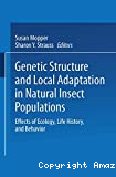 Genetic structure and local adaptation in natural insect populations. Effects of ecology, life history, and behavior