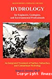 Hydrology for engineers, geologists, and environmental professionals