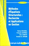 Méthodes d'équations structurelles : recherche et applications en gestion
