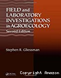 Field and laboratory investigations in agroecology