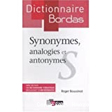Dictionnaire des synonymes, analogies et antonymes