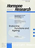 Endocrine functions and ageing