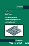 Stochastic partial differential équations. A modeling, white noise functional approach