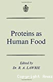 Proteins as human food