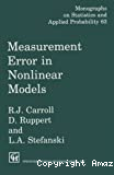 Measurement error in nonlinear models