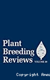 Plant Breeding Reviews. Volume 20