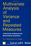 Multivariate analysis of variance and repeated measures