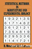 Statistical methods in agriculture and experimental biology