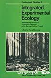 Integrated experimental ecology
