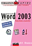 Word 2003: fonctions avancées