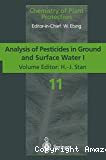 Analysis of pesticides in ground and surface water. Vol 11