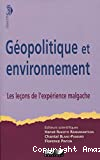 Géopolitique et environnement : les leçons de l'expérience malgache