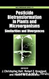 Pesticide biotransformation in plants and microorganisms. Similarities and divergences