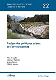 Analyse des politiques suisses de l'environnement