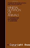 Mineral nutrition of animals.