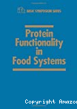Protein functionality in food systems