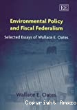 Environmental policy and fiscal federalism