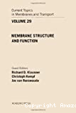 Membrane structure and function